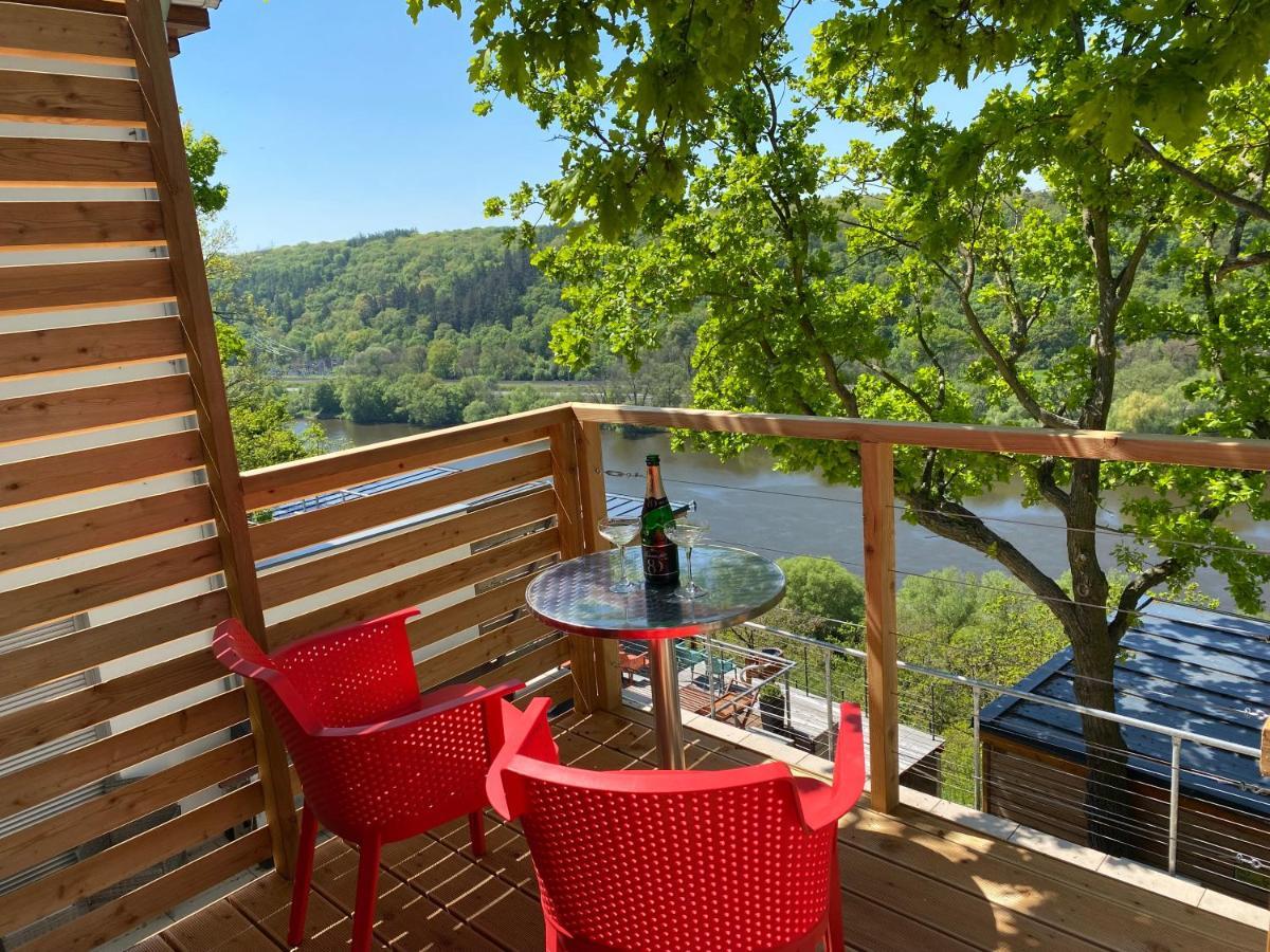 Apartman - E - Vyhlidka Nad Rekou Zdiby Luaran gambar